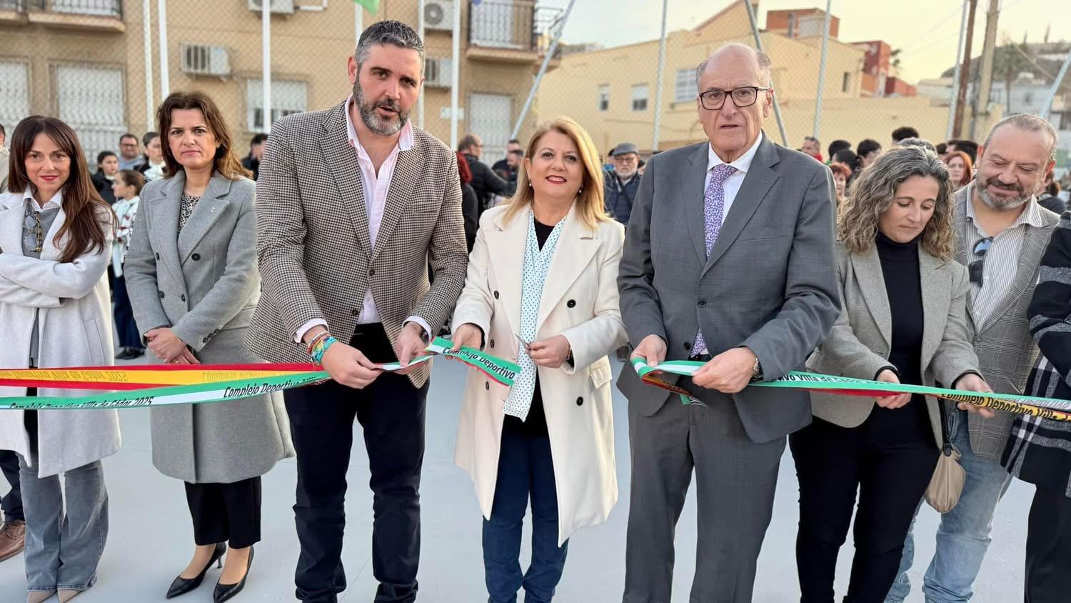 GÁDOR CULMINA CON LA INAUGURACIÓN DEL COMPLEJO DEPORTIVO “VILLA DE GÁDOR” UN PROYECTO DE MEJORA DE INFRAESTRUCTURAS EN EL MUNICIPIO